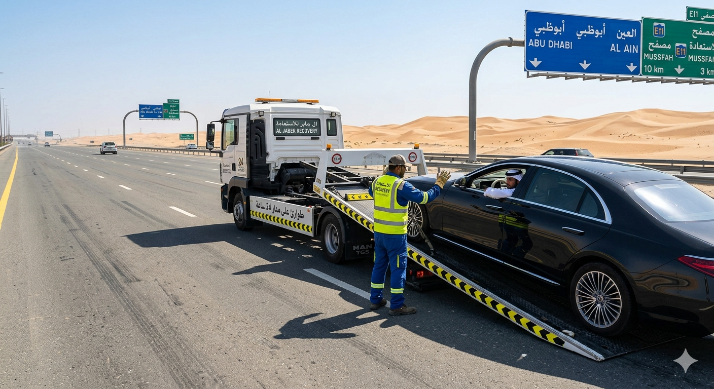 خدمات سحب وإنقاذ السيارات: رؤية متقدمة من شركة الإنجاز السريع